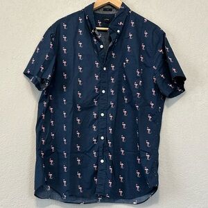 J.Crew Factory short sleeve button up (Large)